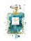 Perfume Bottle Deep Teal Poster Print by Amanda Greenwood # AGD115325